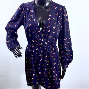 Honey Punch | V Neck Dress with Cinched Waist